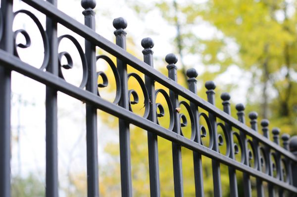 Wrought Iron Fence Cleaning in Auburn