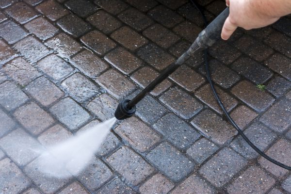 Patio Pressure Washing in Auburn