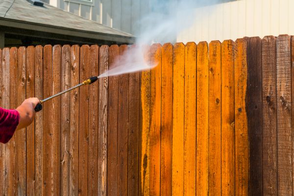 Fence Pressure Cleaning in Auburn