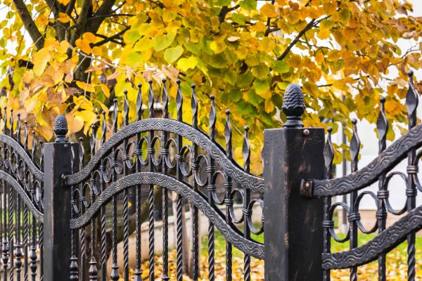 Wrought Iron Fence Washing in Auburn