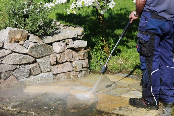 Stone Pressure Washing in Auburn