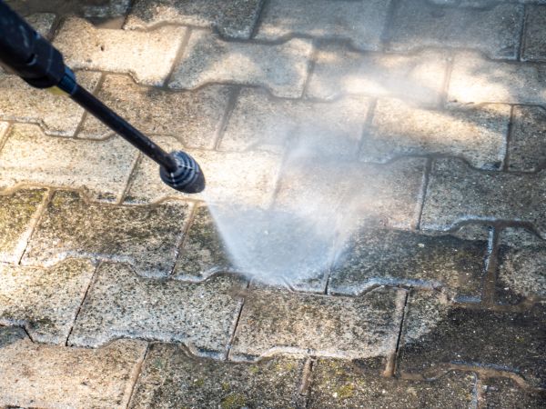 Paver Pressure Washing in Auburn