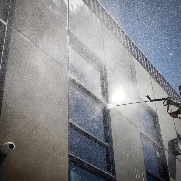 Exterior Building Washing in Auburn