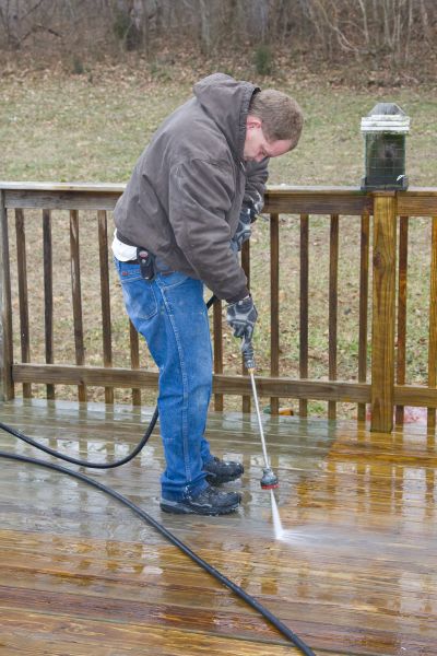 Balcony Power Washing in Auburn