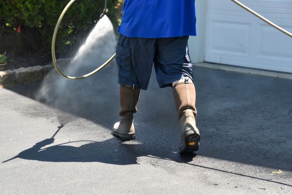 Asphalt Powerwashing in Auburn